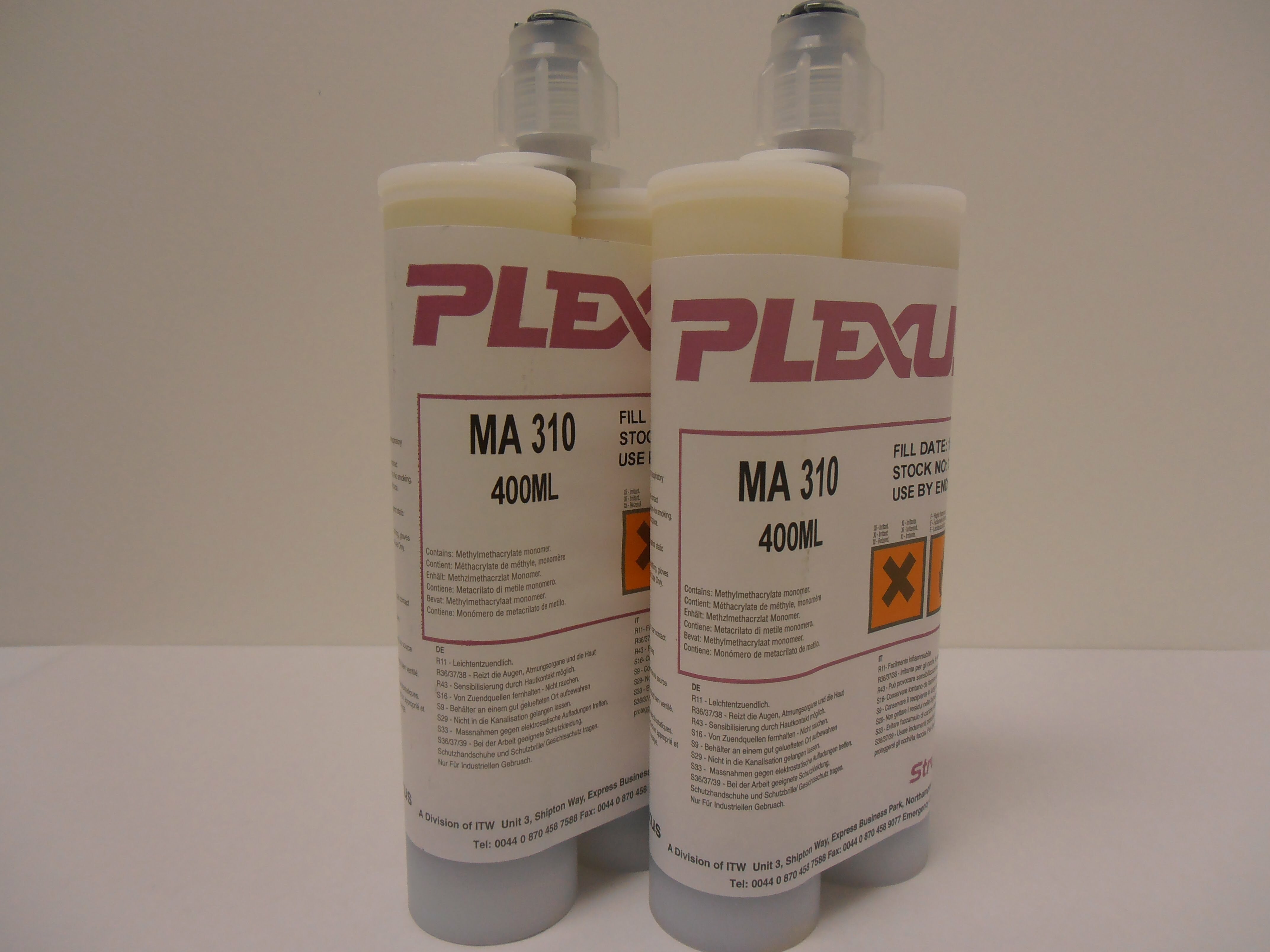 Plexus MA 310 Black Methacrylate 400 ML Adhesive Supply Company