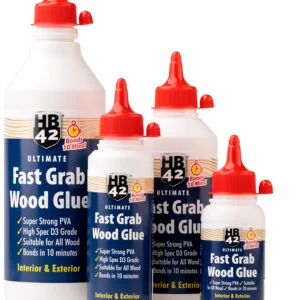 HB42 Ultimate Fast Grab Wood Adhesive 500ml