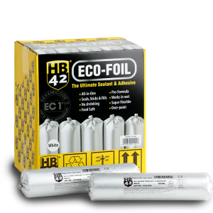 Eco-friendly HB foil pack containing four sheets for sustainable crafting and packaging.