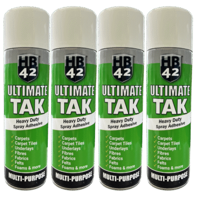 HB42 Ultimate Carpet Spray Adhesive 500ml