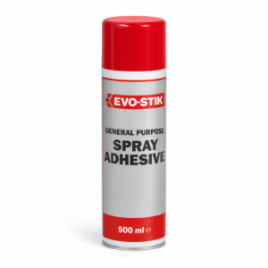 evo stik general purpose spray adhesive 500ml