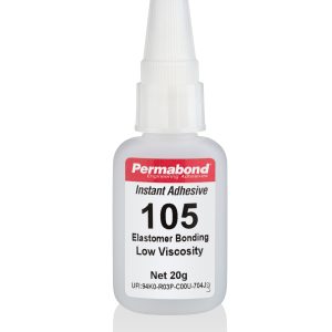 permabond 105 20gm Cyanoacrylate Adhesive for Rubber & Plastic