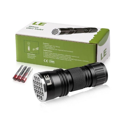 UV LED torch for adhesive curing